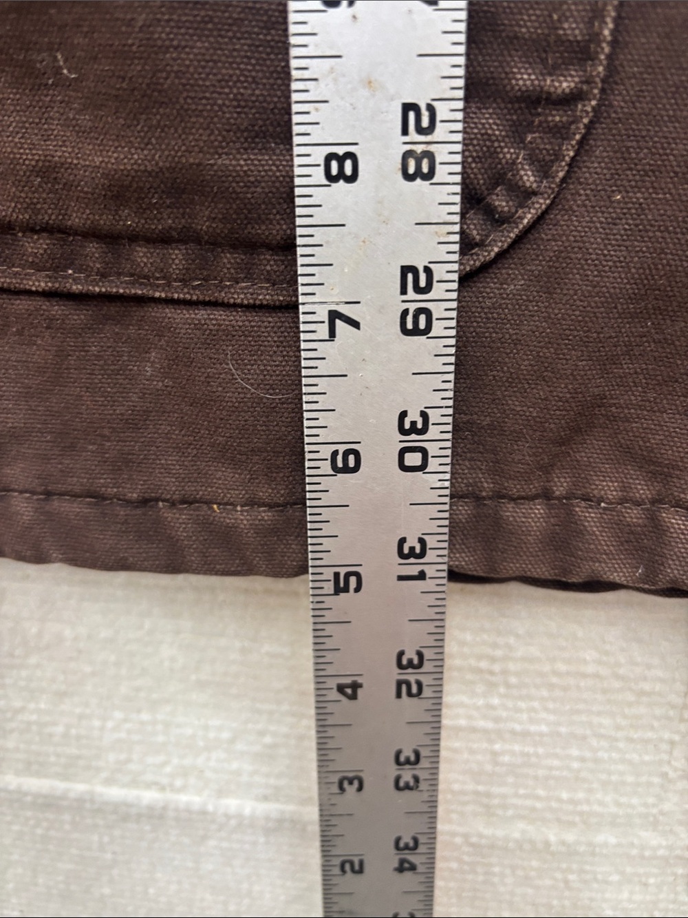Carhartt 2XL vintage USA lined Canvas Duck Chore Jacket with Corduroy Collar - Picture 5 of 12